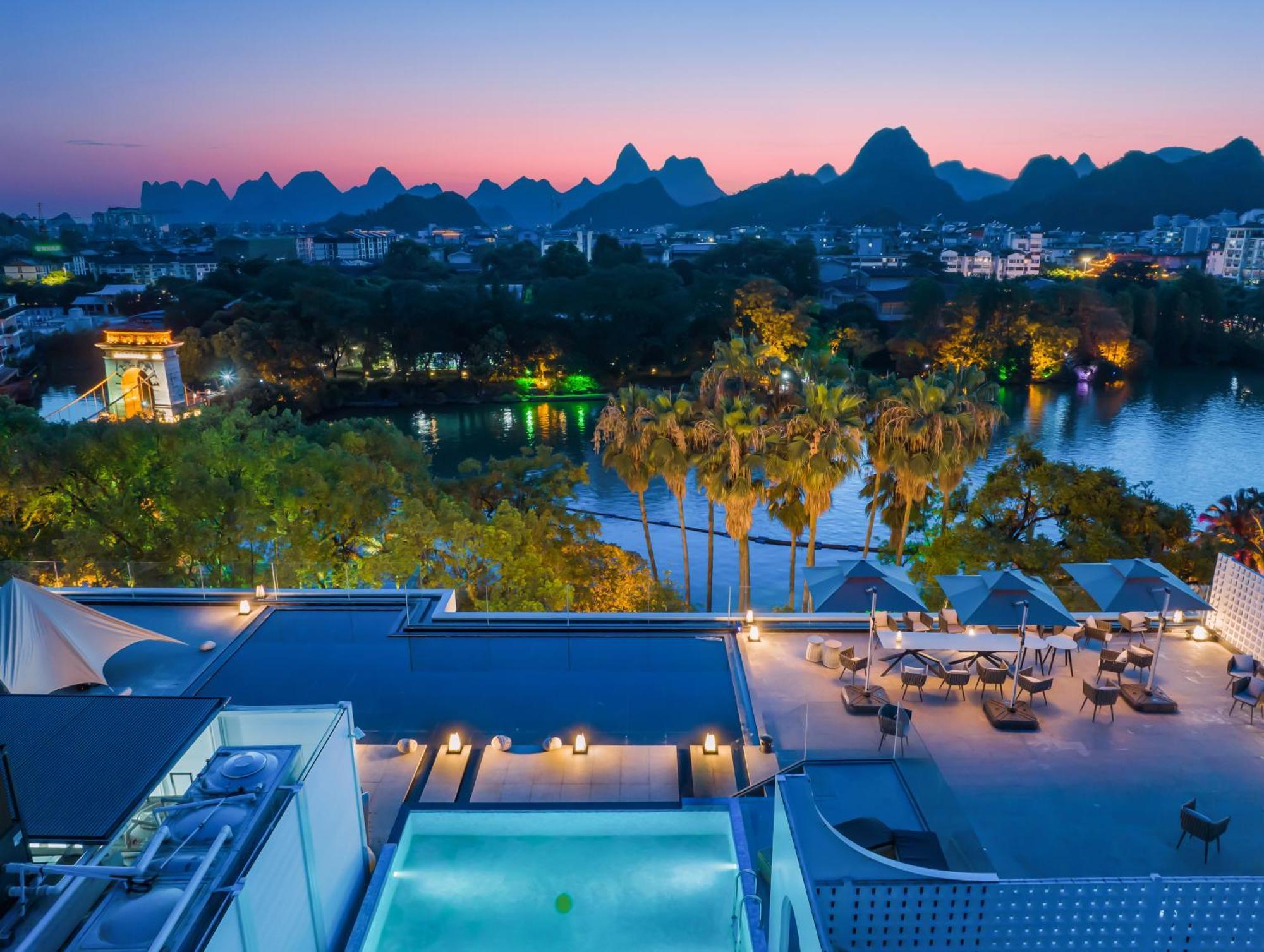Lijiang Moon Hotel - Guilin East And West Lane Two Rivers And Four Lakes Scenic Area المظهر الخارجي الصورة