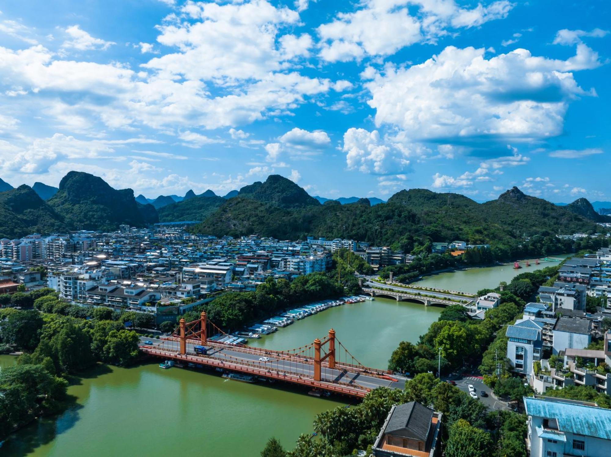 Lijiang Moon Hotel - Guilin East And West Lane Two Rivers And Four Lakes Scenic Area المظهر الخارجي الصورة